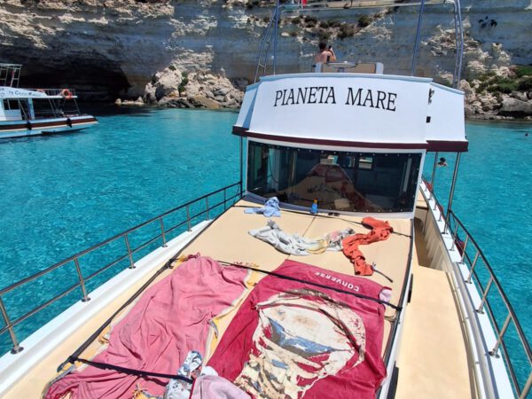Pianeta Mare — gita in barca a Lampedusa
